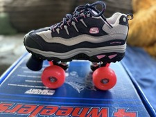Skechers Sport Girls 4 Wheeler Roller Skate New In The Box Size 5