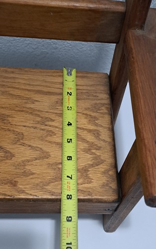 Wood Bench Chair For Dolls Display Vintage! - Picture 8 of 9