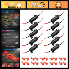 10Pcs 50W 6ohm Load Resistors for LED Turn Signal Fix - Blinker Error Code Solut