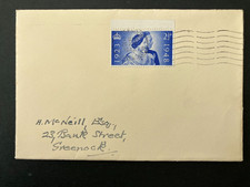 United Kingdom 1948 - Royal Silver Wedding Letter fdc stamp Greenock