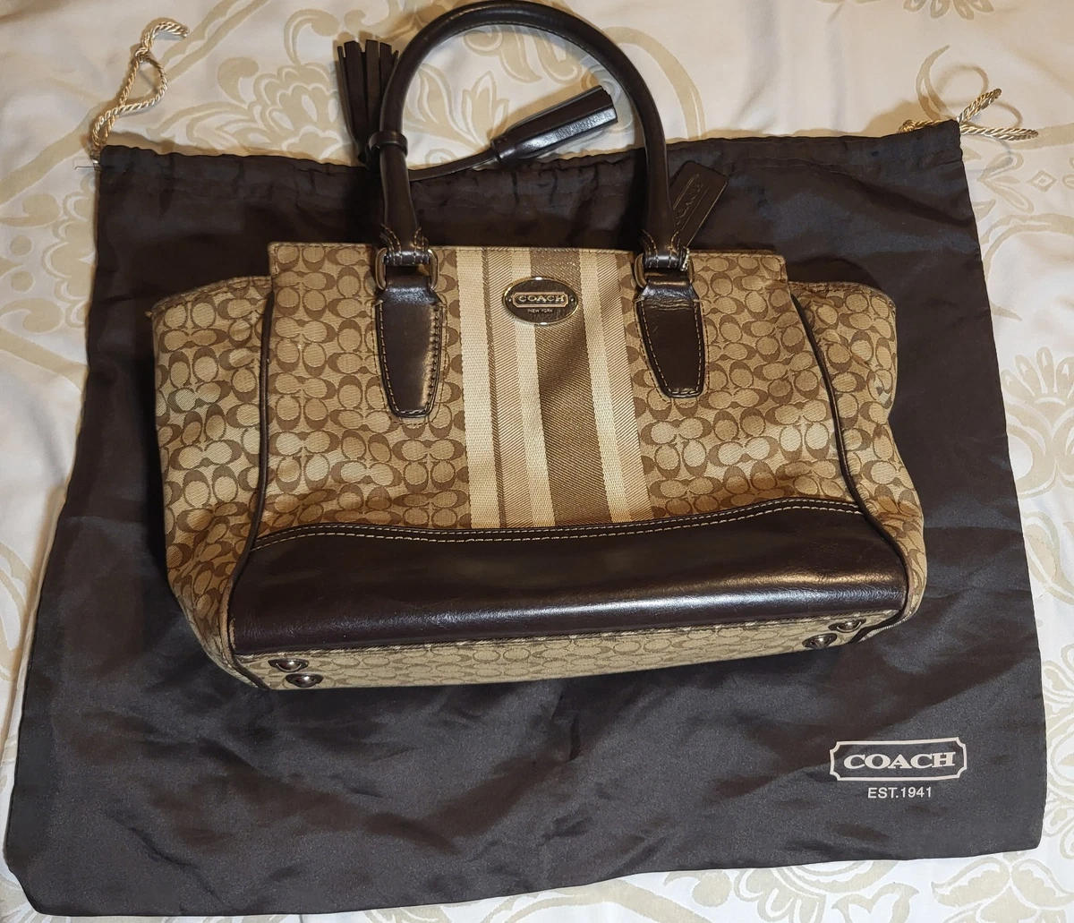 Coach Legacy Striped Bags & Handbags for Women for sale | eBay