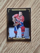2015-16 Upper Deck Portfolio Doug Harvey #190 Montreal Canadiens Habs Legends
