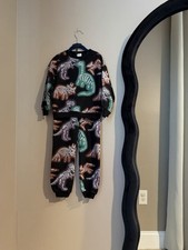 ZARA Boys Dinosaur Print Sweatshirt Pants Set 5-6 Years 116 cm