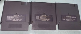 Super Mario Bros. 1, 2 & Duck Hunt Nintendo NES 3 Authentic Cartridge Lot