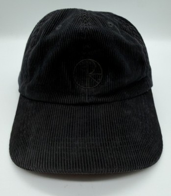 Polar Skate Co Corduroy Strapback Hat Cap Black L