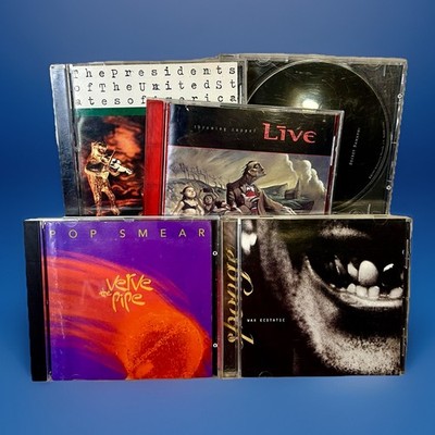 Live CD Lot Throwing Copper Secret Samadhi 90s Alt Rock PUSA Sponge