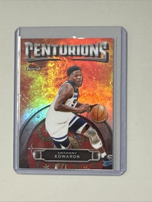 2024-25 Topps Finest Anthony Edwards Centurions SP 