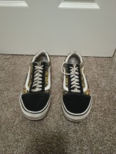 Vans Old Skool  Beauty Skull  size 6.5 M/8 W skater grunge alternative