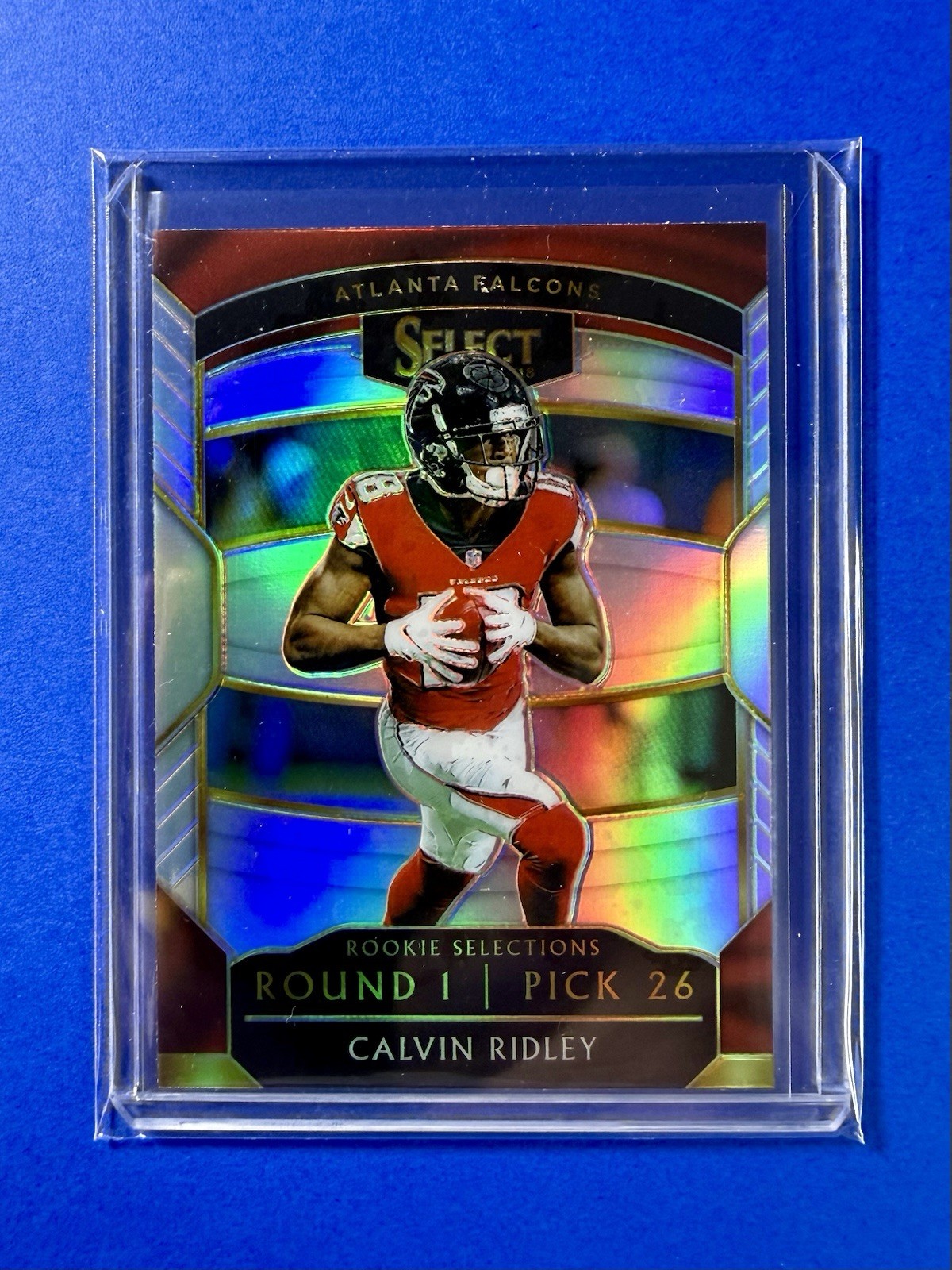 2018 Panini Select #RS-10 Calvin Ridley Rookie Selections Silver