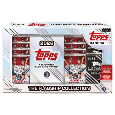 TOPPS 2026 MLB Baseball Series 1 Super Box Flagship Collection (184 cards) NEW
