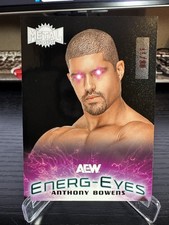 ANTHONY BOWENS 2025 AEW UPPER DECK METAL UNIVERSE ENERG-EYES BLACK PARALLEL /11
