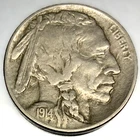 1914 -P Buffalo Nickel XF Extra Fine Condition Full Horn -3778