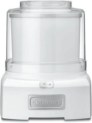 Cuisinart CIM-46PCFR 1.5-Qt Ice Cream & Sorbet Maker,White-Certified Refurbished