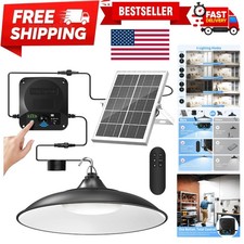 Solar Shed Light Indoor Outdoor, 2000LM Motion Sensor Pendant Light, Daytime ...