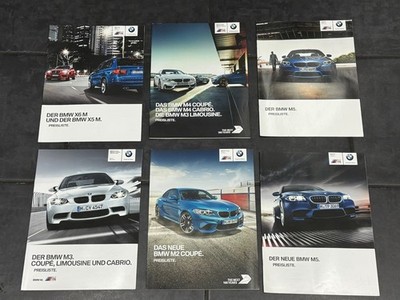Price list BMW M2 M3 M4 M5 X5M X6M brochure catalogue brochure booklet information material