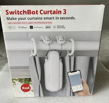 SwitchBot Curtain 3 Rod Automatic Curtain Opener Bluetooth Remote Control Smart