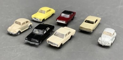 N Scale 7 Wiking & Busch Automobiles Chevy, Buick, VW, Opel N0687