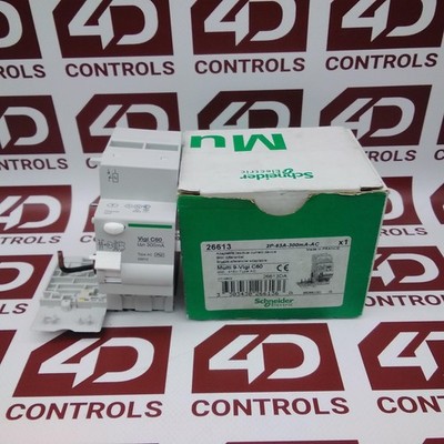 26613 | Schneider | RCD (Residual Current Device), 2 Pole, 63A, Opened