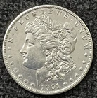 1901 S $1 Morgan Silver One Dollar US Coin, San Francisco - Polished/ Details