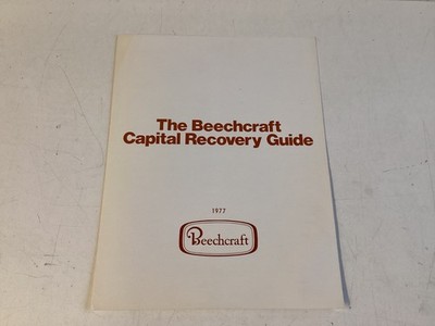 Beechcraft Prospekt Finanzierungsplan original 4-seitig10/1976 Aircraft Flugzeug