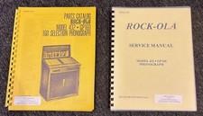 Rock-Ola 432 Jukebox Service Manual & Parts Catalog !
