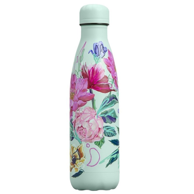 Gourde isotherme Chilly's 50 cl Art Attack en acier inoxydable
