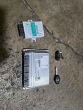 03-05 Z4 3.0i E85 M54 MT DME EWS ECU ECM PCM Engine Computer Key Set 7549110