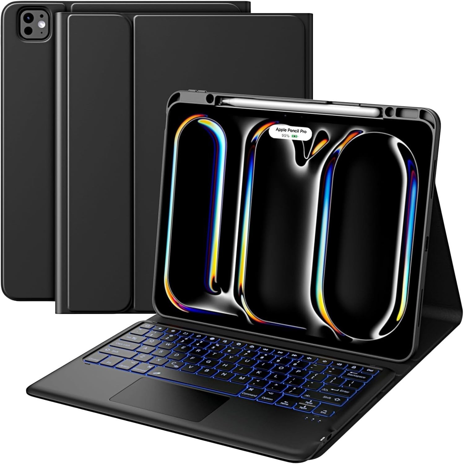 MoKo Keyboard Case for iPad Pro 13" (M4, 2024) Detachable Bluetooth & Trackpad