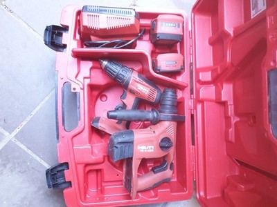 Hilti Set mit Akkubohrhammer TE 4- A22 und Schrauber SFC 22a, sowie C4/ 36- 350.