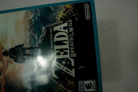 The Legend of Zelda Breath of the Wild Wii U CIB Nintendo Wii U 2017 Complete