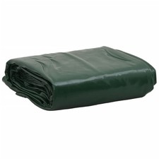 Bâche 4x6 m Blanc Drap de Camping Protection Jardin Couverture Remorque vidaXL