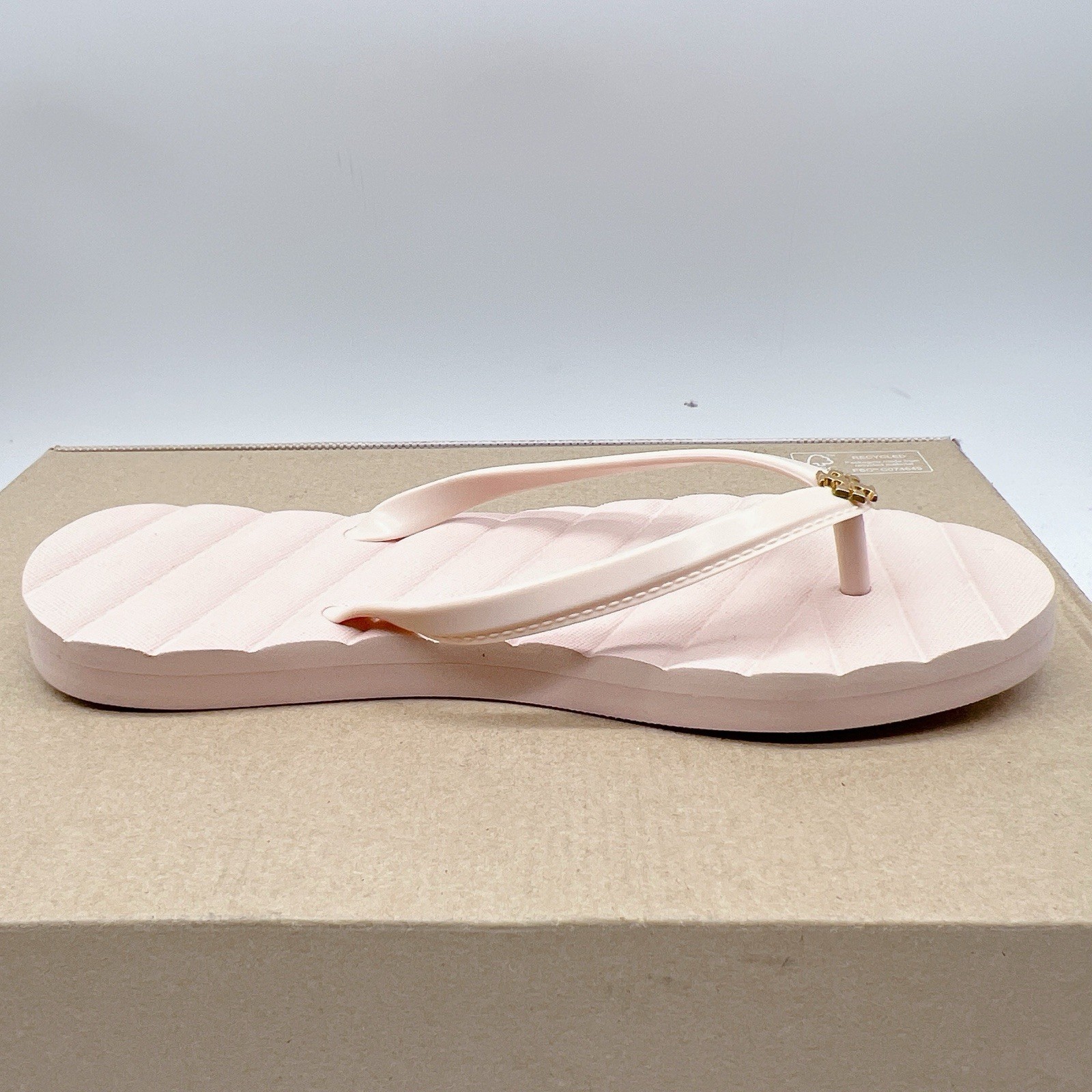 Tory Burch Kira Women's Casual Flip Flop Thong Sandals Flats Pink US 8 thumbnail 8