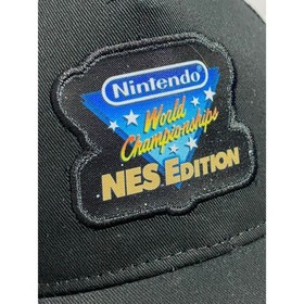 Nintendo World Championships 1990 NES Edition Trucker Hat Black Mesh Adjustable 