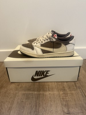 Jordan 1 Low Travis Scott Cactus Jack Reverse Mocha Size 8.5