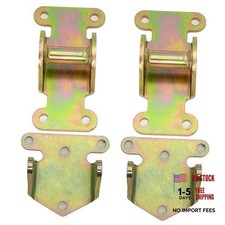 Sbcbbc Solid Steel Motor Mount Engine Bracket Kit For Chevy V8 283 327 350