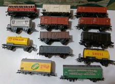 Konvolut 13 X Personen Güterwagen H0  diverse Hersteller für Bastler B21