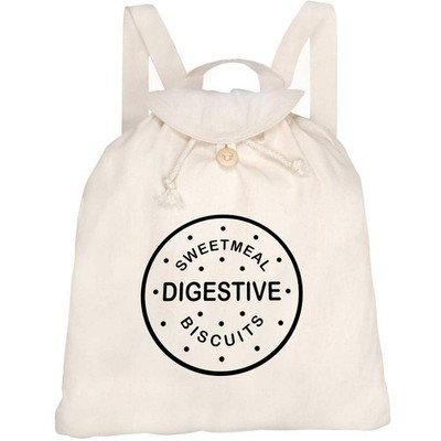 Canvas Rucksack / Backpack ''Digestive Biscuit'' (RK00047236)