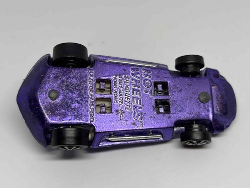 Hot Wheels Redline Purple Silhouette Purple Beatnik Bandit & Red Python 1967 Auto - Bild 24 von 24