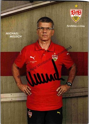 Original autograph Michael Meusch VfB Stuttgart // autograph autograph s 366120