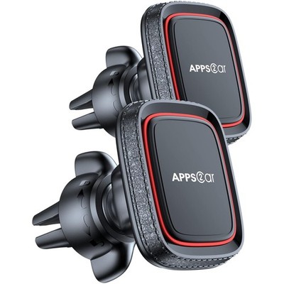 Handyhalterung Auto Magnet Lüftung KFZ Universal 360° N52 6Magnete Schwarz