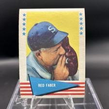 1961 Fleer Baseball Greats - Red Faber #24