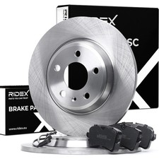 RIDEX Bremsenset Hinten Bremsscheiben Beläge für AUDI A4 Avant (8K5, B8) Q5