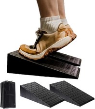 2 PCS Squat Wedge - Heavy Duty Slant Board for Squat Calf Stretcher 1,500 lbs