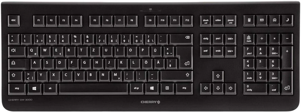 CHERRY DW 3000, Wireless Keyboard And Mouse Set, British Layout, QWERTY Keyboard - Image 2 of 3