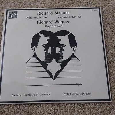 Musical Heritage Society Strauss Metamorphosen / Wagner Siegfried Idyll LP