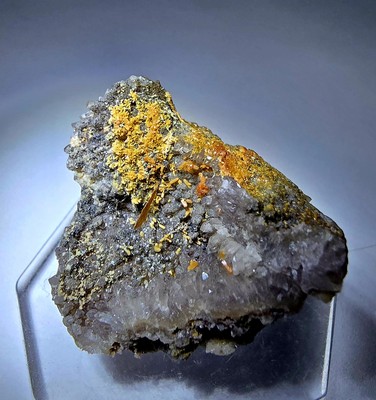 ***WOW-Classsic Mimetite & Quartz crystals, St.Anthony Tiger mine Arizona***