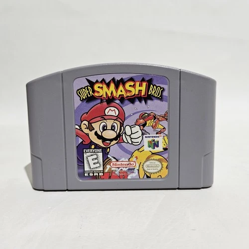 Super Smash Bros. (Nintendo 64, 1999) N64 Authentic Original Tested Clean