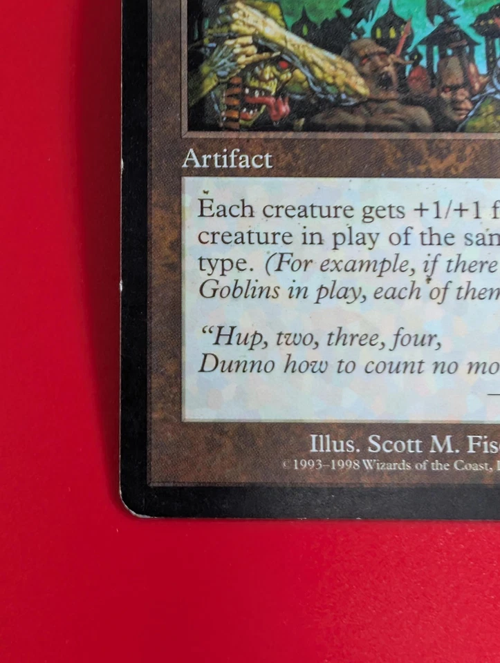 1998 MTG Magic The Gathering Coat of Arms MP Artifact Exodus 131/143 WOTC - Image 3 of 4