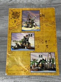 LEGO Pirates 6270 Forbidden Island 1989 - Instruction Manual ONLY