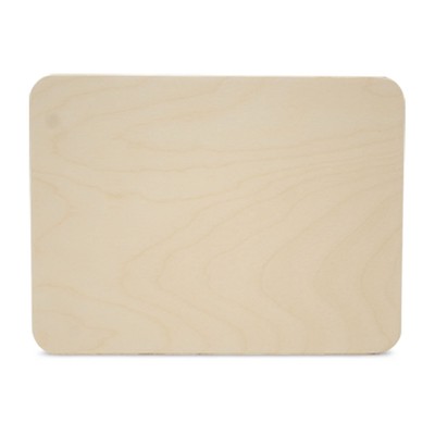 Wood Rectangle Plaque 18'', 1/4 Thick Rounded Edged Blank Wood Sign | Woodpeckers